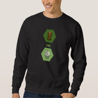 Wood for Sheep Strategy Resource Management Board Sweatshirt