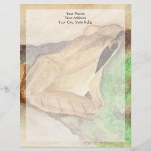Wood Frog Custom Letterhead