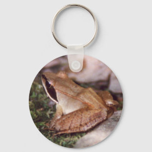 Wood Frog Key Ring