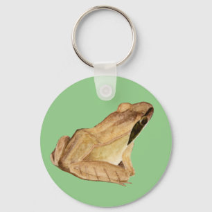 Wood Frog Key Ring