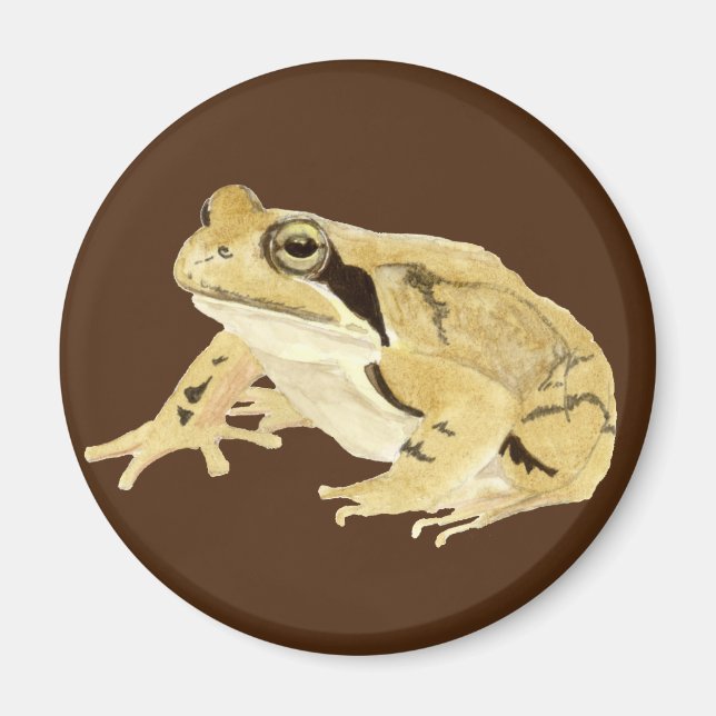 Wood Frog Magnet (Front)