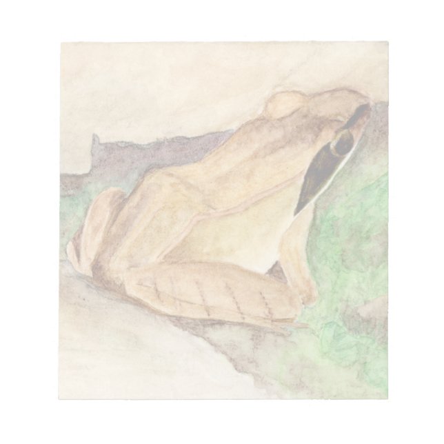 Wood Frog Notepad (Front)