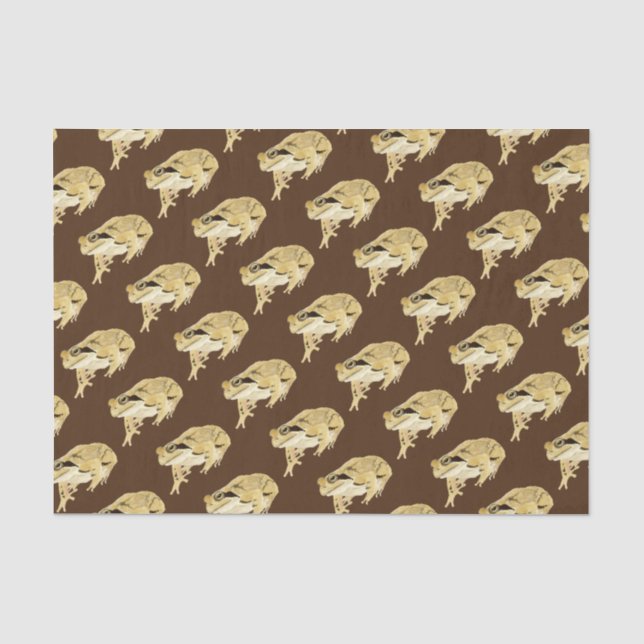 Wood Frog Tissue Paper (Front)