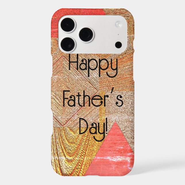 Wood - geometric shapes  - Father’s day (Back)