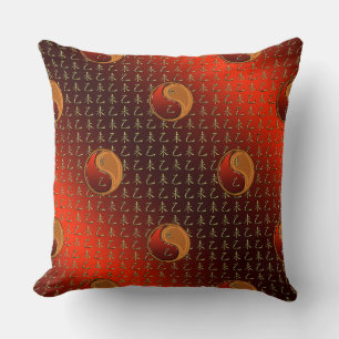 Wood Goat Cushion