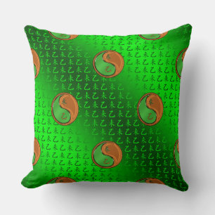 Wood Goat Cushion