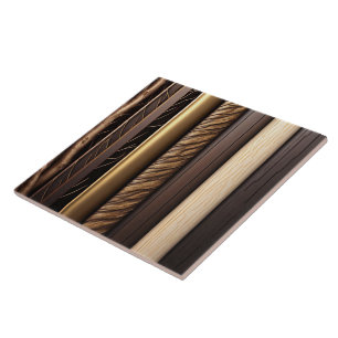 Wood Gold Popular Art Lamperia Collection Ceramic Tile