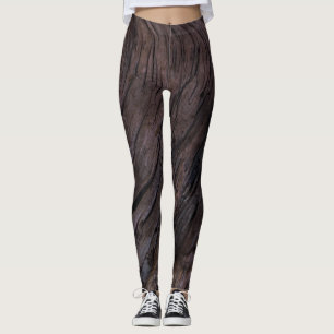 Wood Grain 1 Leggings