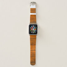 Wood Grain Apple Watch Band