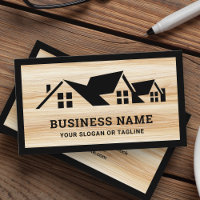 Wood Grain Black House Roofing Construction Roofer