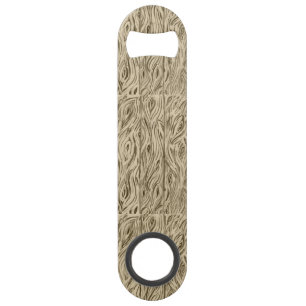 Wood Grain Board French Oak Barrel bottle opener