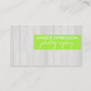 Wood Grain Business Card