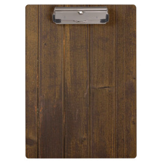 Wood Grain Clipboard