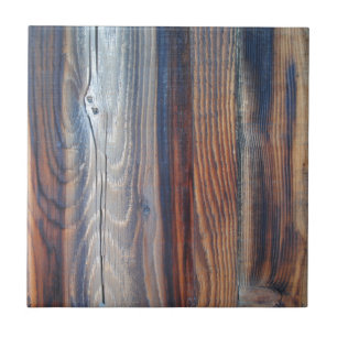 Wood grain detail ceramic tile