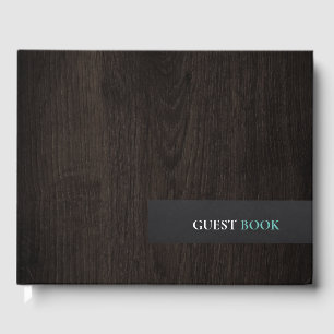 Wood Grain  Guest Book