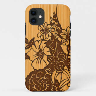 Wood Grain iPhone 5G Barely There Case-Mate 11 Case