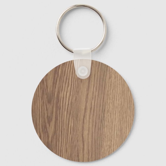 Wood Grain Keychain  (Front)
