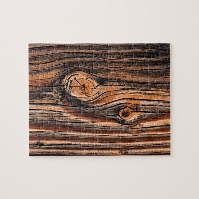 Wood Grain Knot Texture  Jigsaw Puzzle (Horizontal)