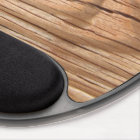 Wood Grain Knothole Gel Mousepad