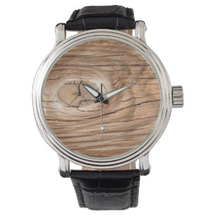 Wood Grain Knothole Watch