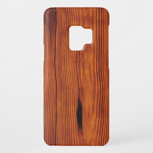 Wood Grain Motorola Droid RAZR Case (Back)