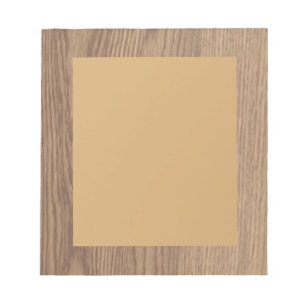 Wood Grain Notepad 