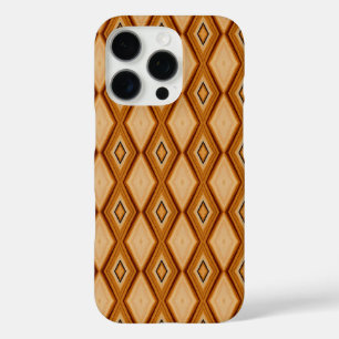 Wood Grain Pattern iPhone 16 Pro Case