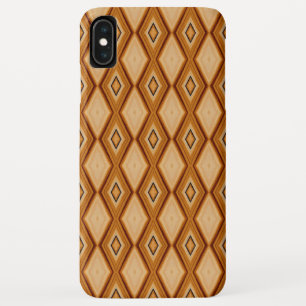 Wood Grain Pattern iPhone XS Max Case