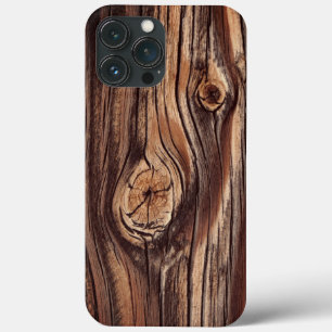 Wood Grain Pattern  iPhone 13 Pro Max Case