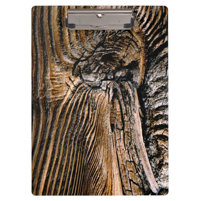 Wood Grain Pattern Clipboard (Front)