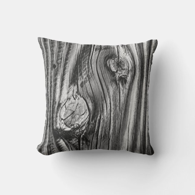 Wood Grain Pattern Cushion (Front)