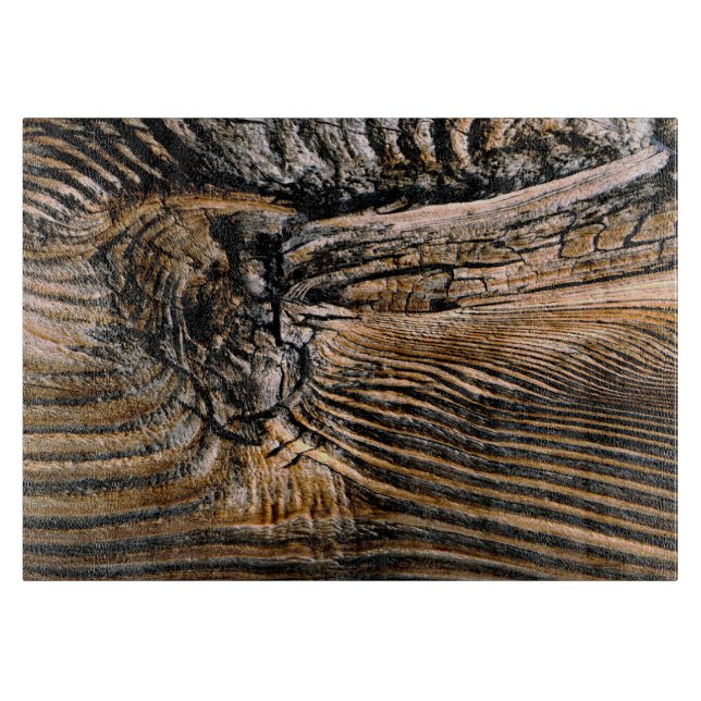 Wood Grain Pattern Cutting Board (Front)