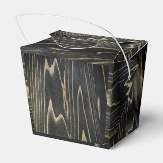 Wood Grain Pattern Favour Box