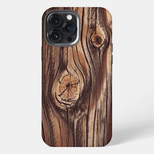 Wood Grain Pattern  iPhone Case (Back)