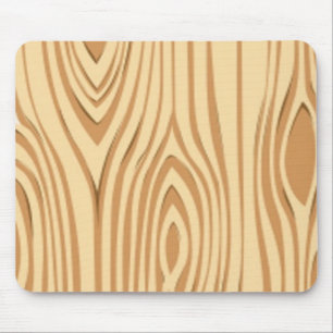 WOOD GRAIN PATTERN MOUSE PAD