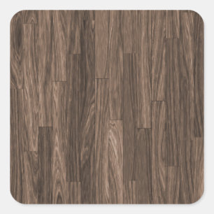 Wood Grain Print, Wood Grain Pattern, Wood Design Square Sticker