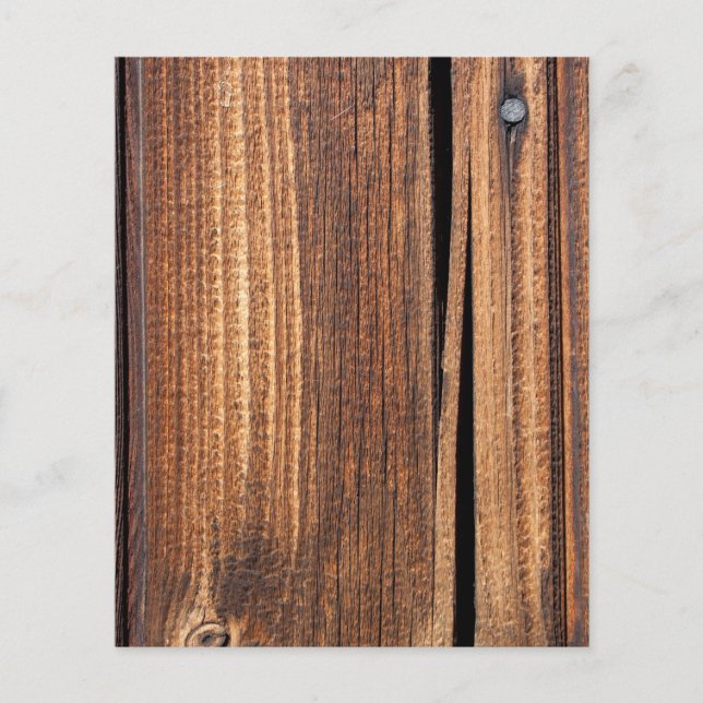 Wood Grain Scrapbook Paper (Front)