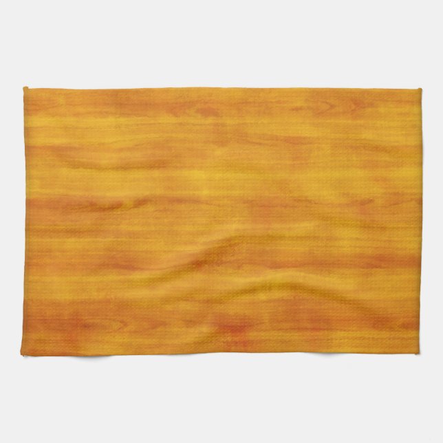 Wood Grain Texture #2 Tea Towel (Horizontal)
