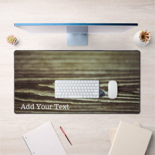 Wood Grain Texture by Shirley Taylor Desk Mat