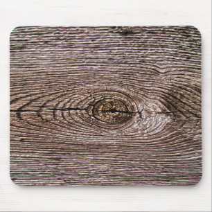 Wood Grain Texture Mouse Pad