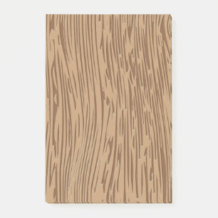 Wood grain texture post-it notes