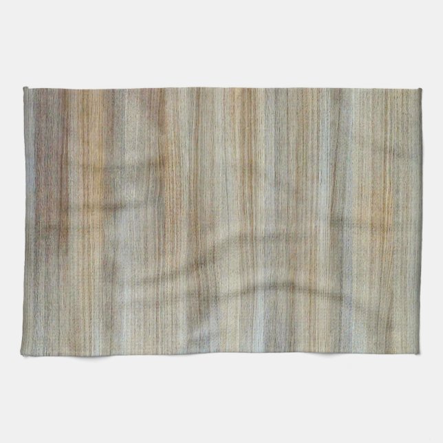 Wood Grain Texture Tea Towel (Horizontal)
