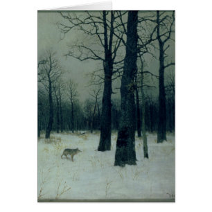Wood in Winter, 1885