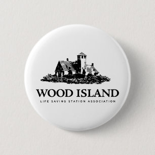 Wood Island Life Saving Station Assoc 6 Cm Round Badge