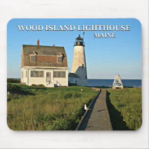 Wood Island Lighthouse, Maine Mousepad