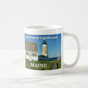 Wood Island Lighthouse, Maine Mug
