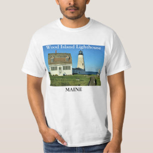 Wood Island Lighthouse, Maine T-Shirt