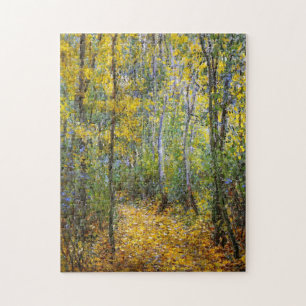 Wood Lane Monet Fine Art Jigsaw Puzzle