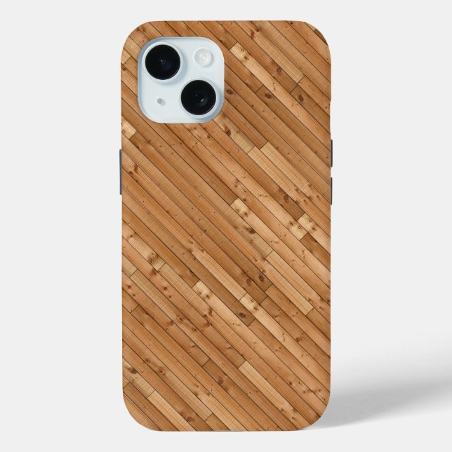 Wood: Light Wood Slats Case-Mate iPhone Case (Back)
