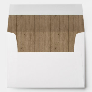Wood Lined Envelope